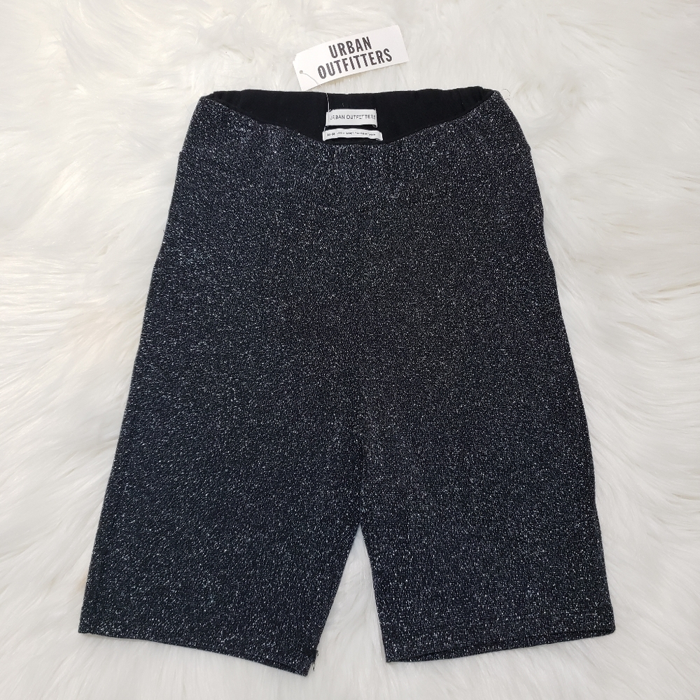 UO Glitter Biker Shorts